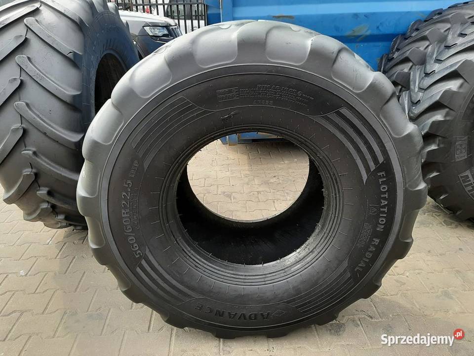 Opona używana rolnicza 56060R225 ADVANCE AR833 Zaścianki