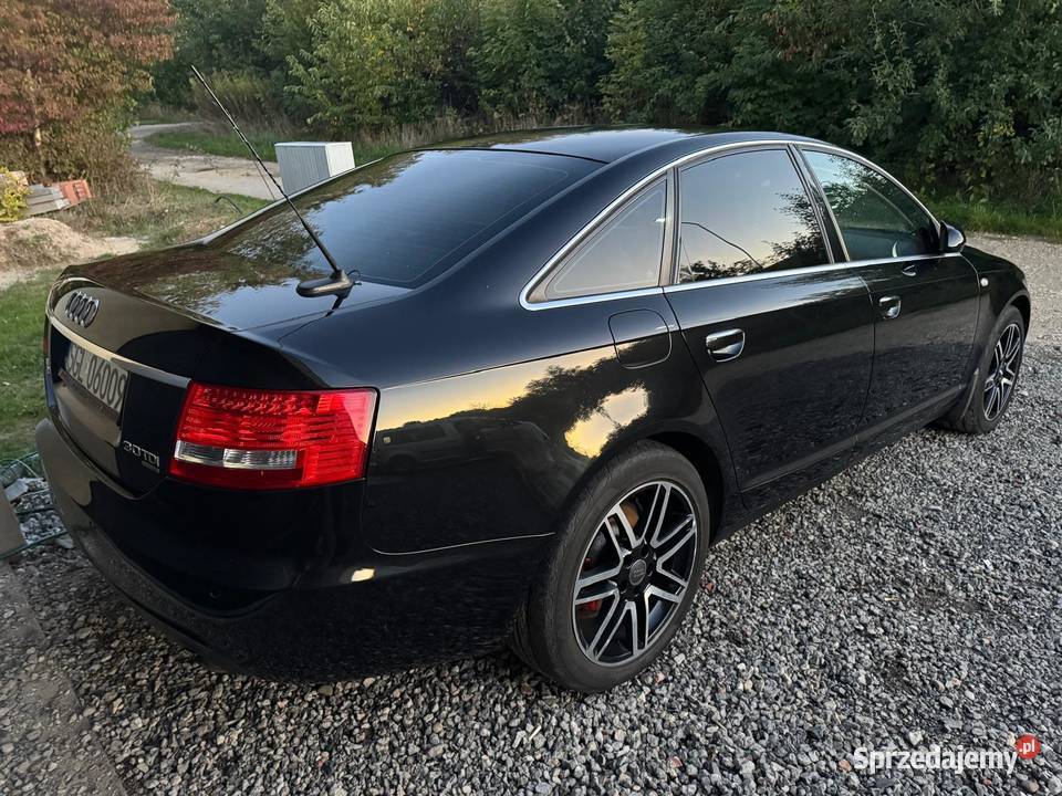 Audi A6 C6 Quattro 30 TDI BMK limuzyna krajowy czujnik parkowania śląskie Toszek