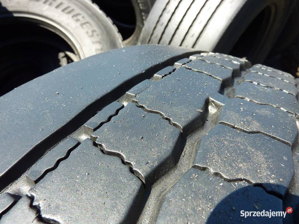 2x Opona używana ciężarowa 31570R225 HANKOOK 450 Zaścianki