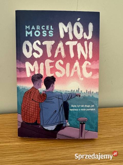 Książka Young Adults Marcel Moss Mój ostatni miękka Proza i poezja Warszawa sprzedam