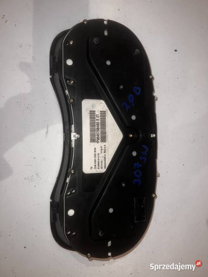 licznik zegar peugeot 307 20 benzyna osobowe Ostrów Wielkopolski