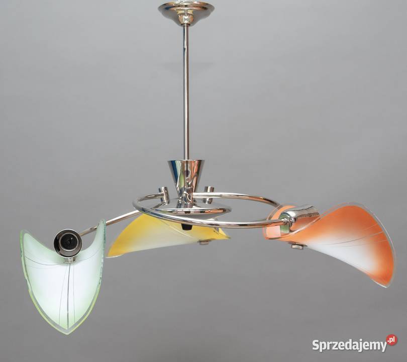 Żyrandol lata 60 Look PopArt MidCentury Vintage Dąbrowa Górnicza