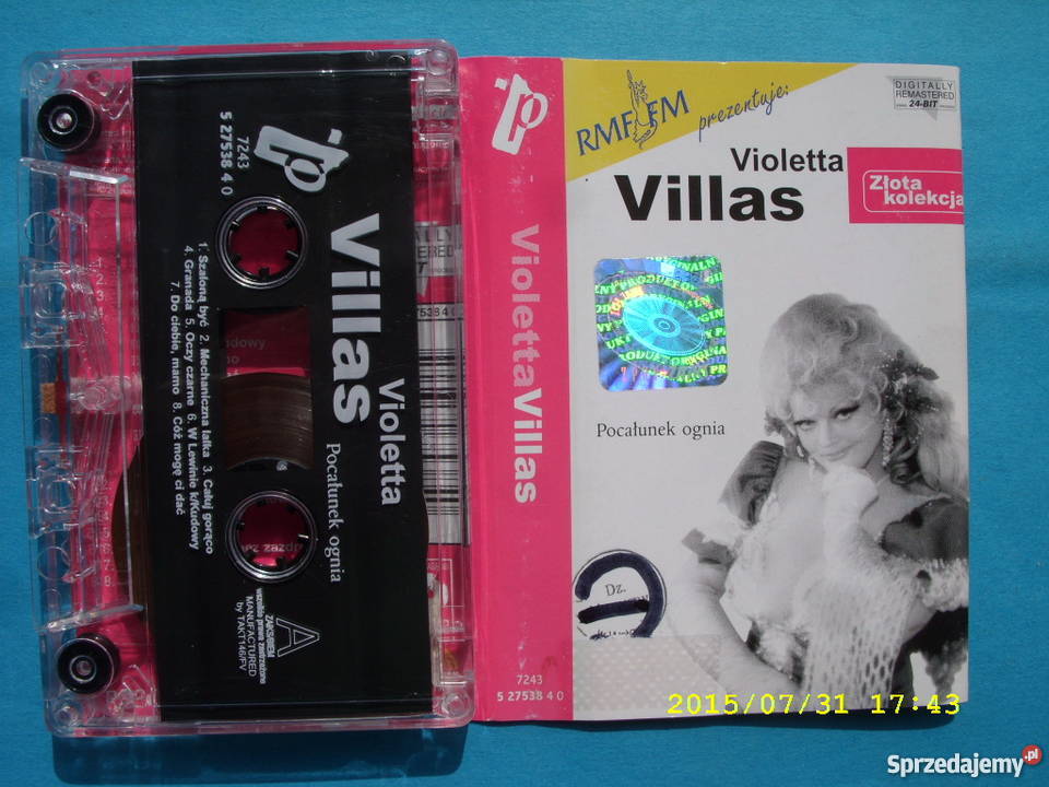 Pop kaseta VIOLETTA VILASPOCALUNEK OGNIA Wołów