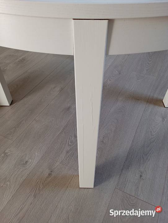 Stół okrągły ikea bjursta rozkładany 90 Lipniki
