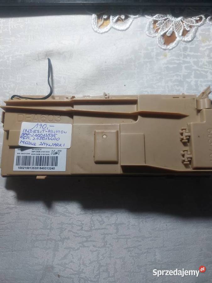 INDESIT ARISTON SAP215013535 ECR215013400 MODUŁ Nowy Sącz sprzedam