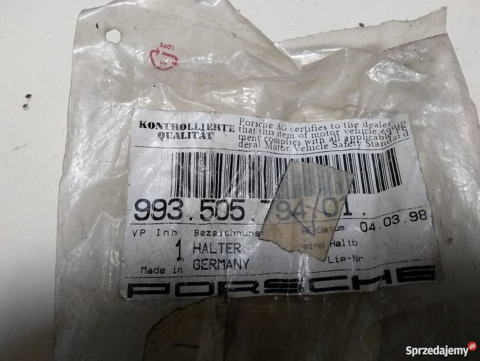 PORSCHE 993 Turbo wspornik zderzaka prawy przód podkarpackie Pilzno