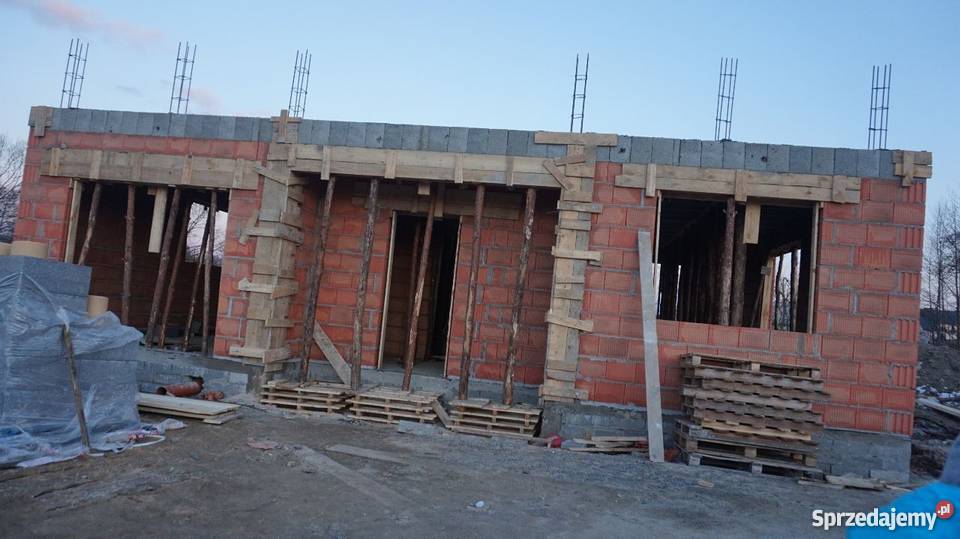 Dom wolno stojący Wołomin Duczki 160m2 z garażem do wykończenia