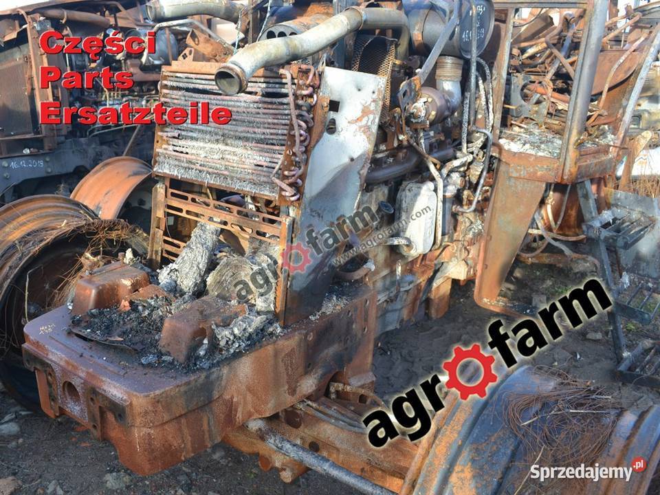 Case MXM 175 części silnik skrzynia biegów oś Byków