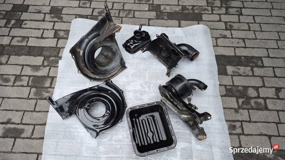 Fiat 126p blachy silnika obudowy komplet miska Środa Wielkopolska