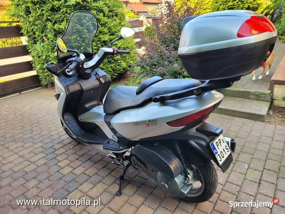 MALAGUTI MADISON 400 zarejestrowany italmotopila srebrny Piła