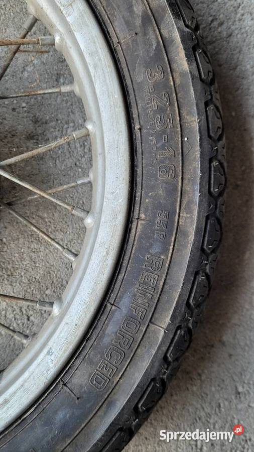 Felga Koło z oponą tył tylna do Mz Etz 125 150 Małomice