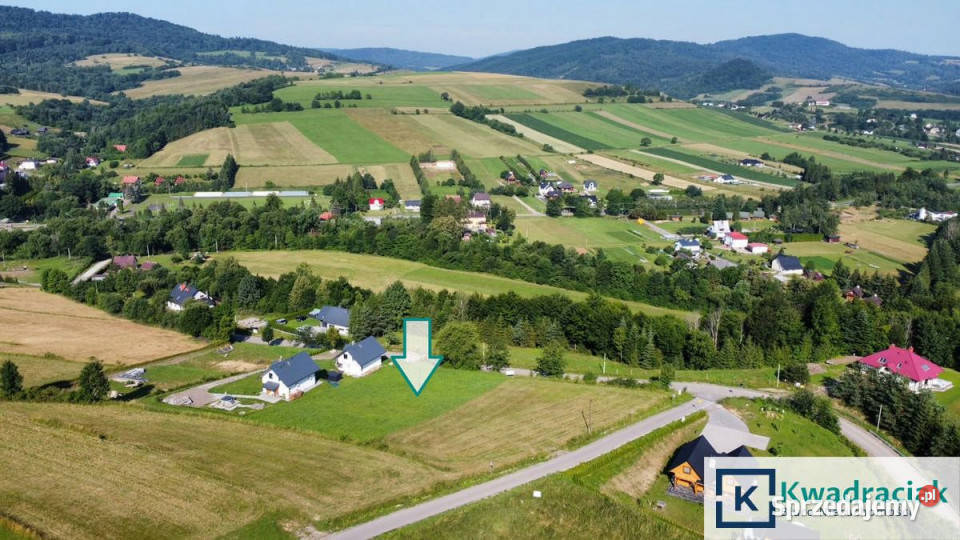 Działka Baligród Podgłębokie 2038m2 budowlana podkarpackie