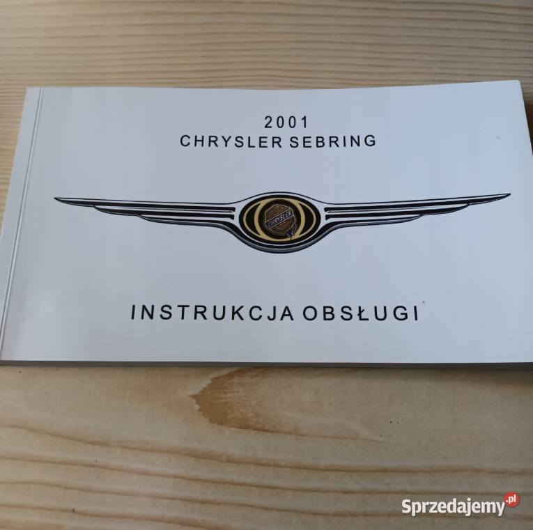 Chrysler Sebring Instrukcja obsługi Pozostałe