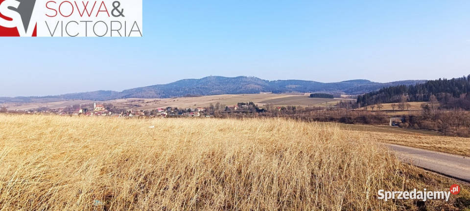 Słoneczna działka budowlana w Borównie budowlana Borówno