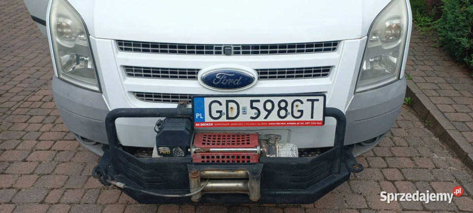 Ford Transit 4X4 Webasto Wciągarka Bagażnik 2198cm3 Gdańsk