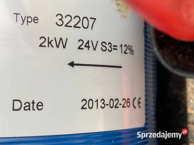 Silnik Napęd Winda Zepro Typ 32207 2KW 24VS3 ciężarowe Maszewo