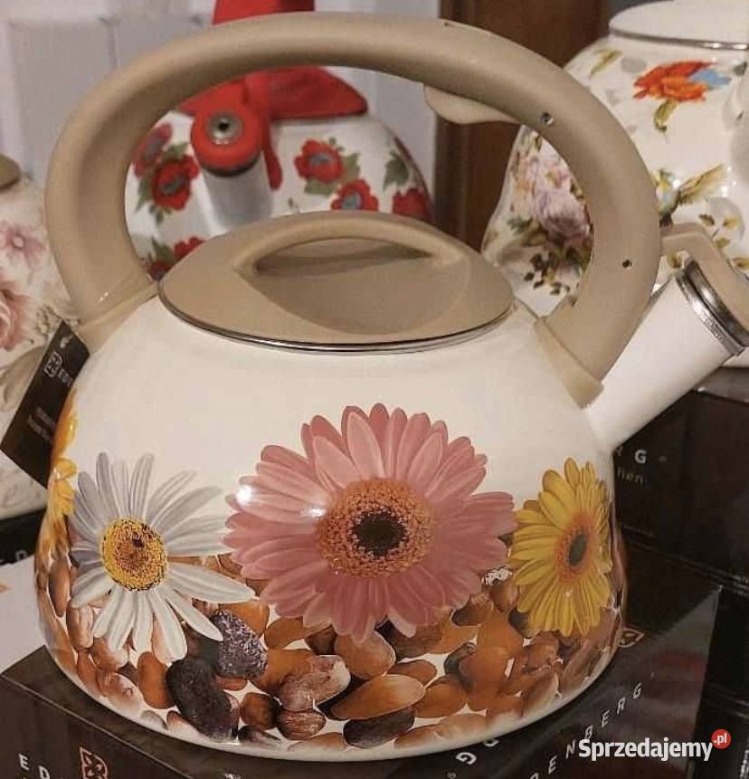 79 Czajnik emaliowany 3 litry Zabrze sprzedam