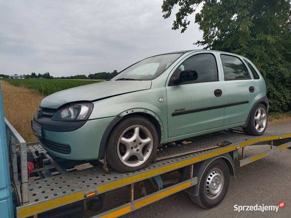 Opel Corsa C 12 lpg 16v2004 Uszkodzony 4/5 Zgierz sprzedam