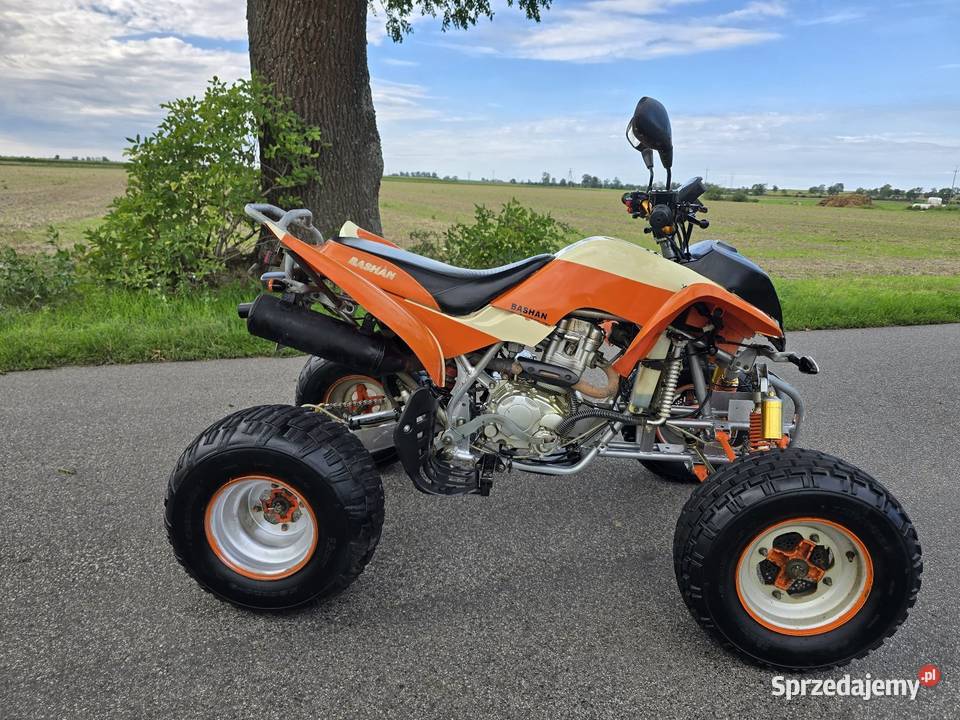 Quad Bashan 250cc Ciecz Manual 41r duża rama zarejestrowany w Polsce Kruszwica