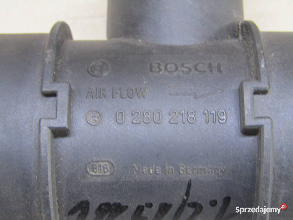 PRZEPŁYWOMIERZ POWIETRZA OPEL 12 14 16v Rok produkcji 2003