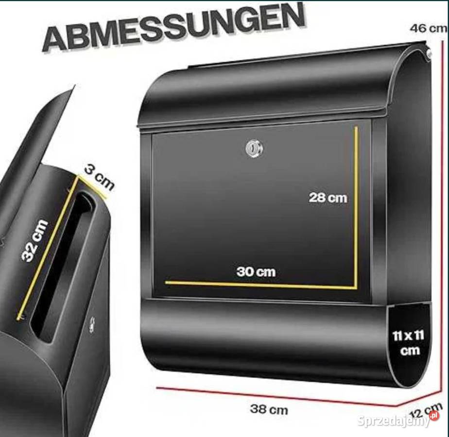 Skrzynka Pocztowa na kluczyk KESSER z Dom i Ogród