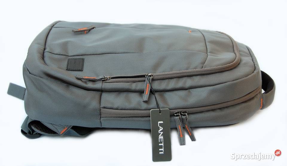 Nowy plecak męski szary z przegrodą na laptop lubelskie Lublin