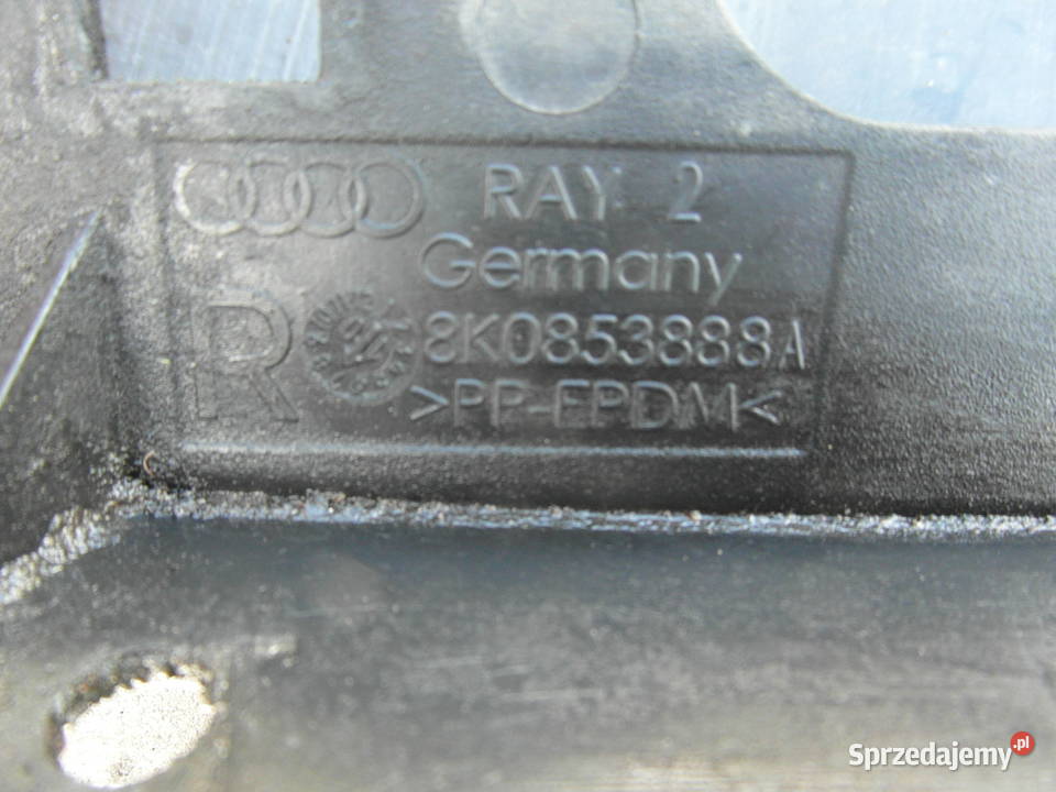 SPOILER NADKOLA Audi A4 S4 RS4 A5 S5 8k0853888a zachodniopomorskie sprzedam