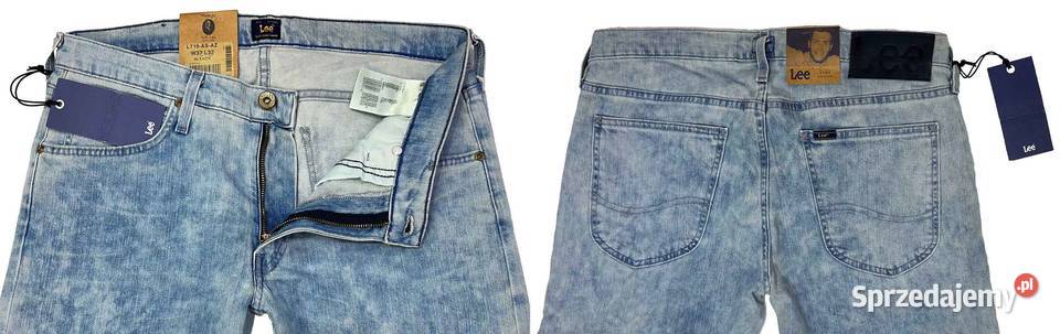 Spodnie męskie Lee Luke Bleach Slim Tapered W32