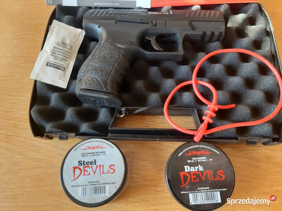 Główne 6 Pistolet na kule gumowe WALTHER PPQ M2 Łódź sprzedam