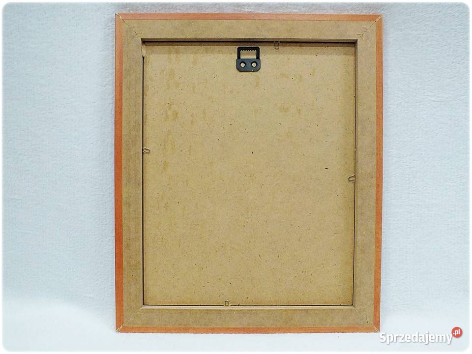 Stary obraz na płótnie Cztery tulipany Sylwester Żary