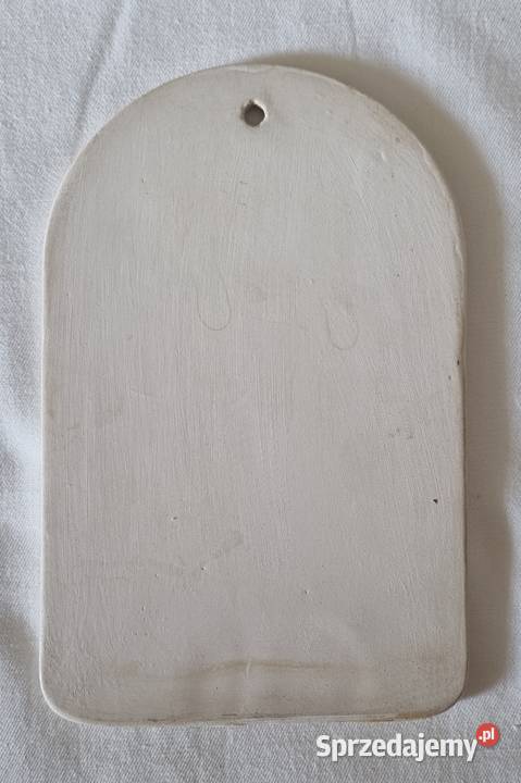 Fajansowa deska do krojenia ala Włocławek PRL wielokolorowy Warszawa