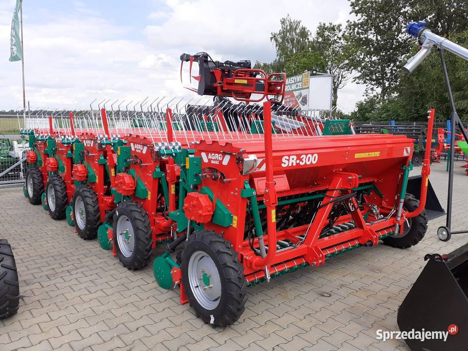 Siewnik do zboża SR zbożowy AgroMasz AgroMasz nieuszkodzony Zdany