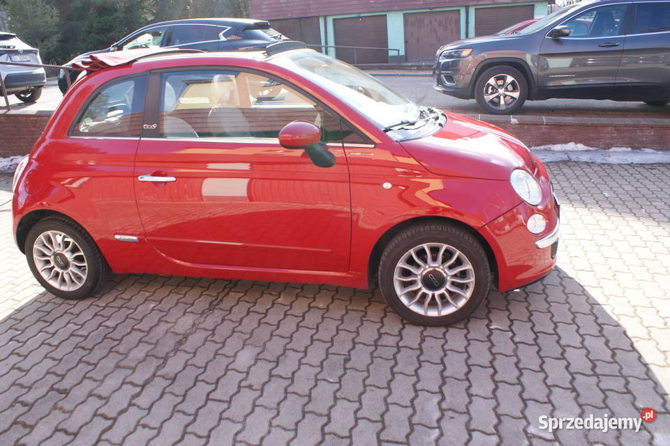 Fiat 500 Cabrio 13 Super Stan Możliwa Zamiana nieuszkodzony podlaskie Białystok
