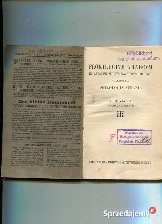 Philologis Afranis Fasciculus XII