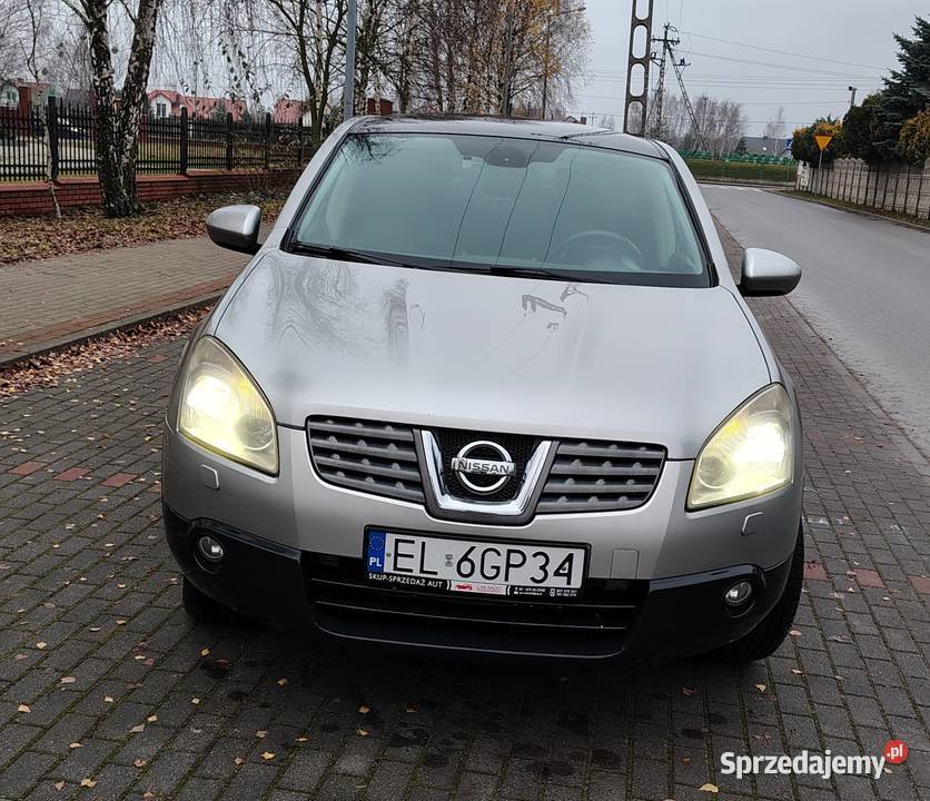 Sprzedam Nissan Qashqai 2007r 20 diesel srebrny Wągry