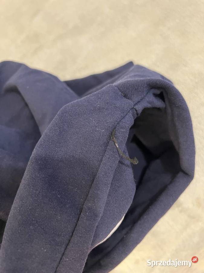 Bluza sweter granatowy z napisem Wasza wysokość Bez kaptura Jasło