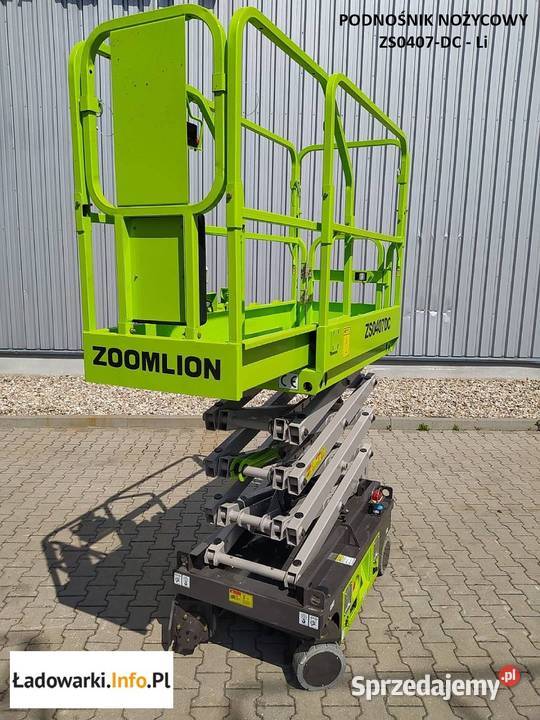 Podnośnik nożycowy ZOOMLION ZS0407 DC 65m dolnośląskie