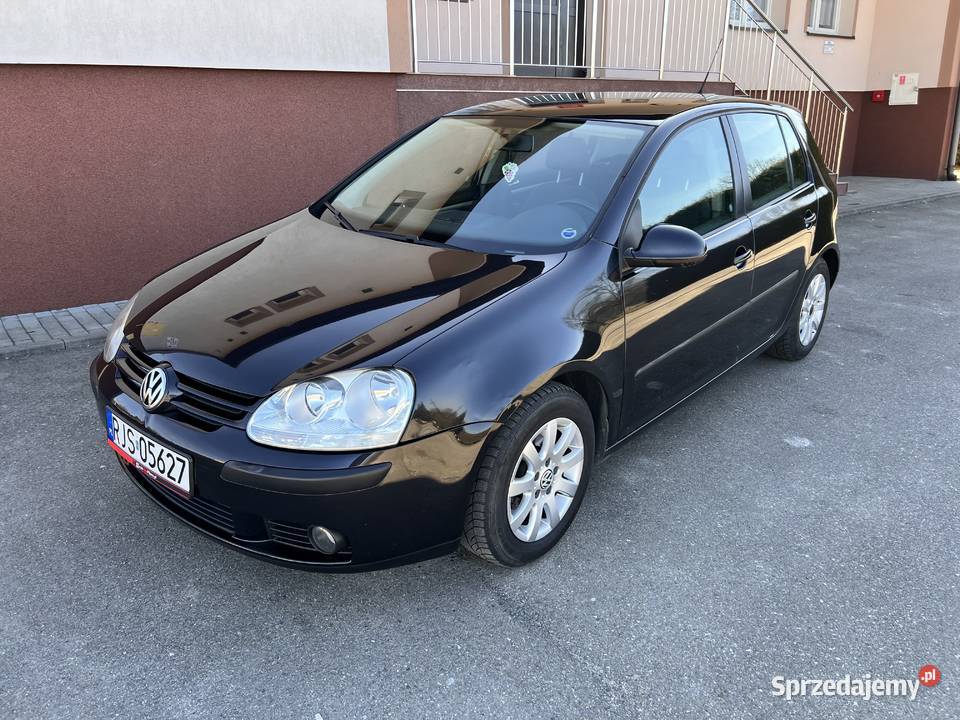 Volkswagen Golf 5 16 MPI HIGHLINE 2008 r benzyna+LPG podkarpackie Jasło sprzedam