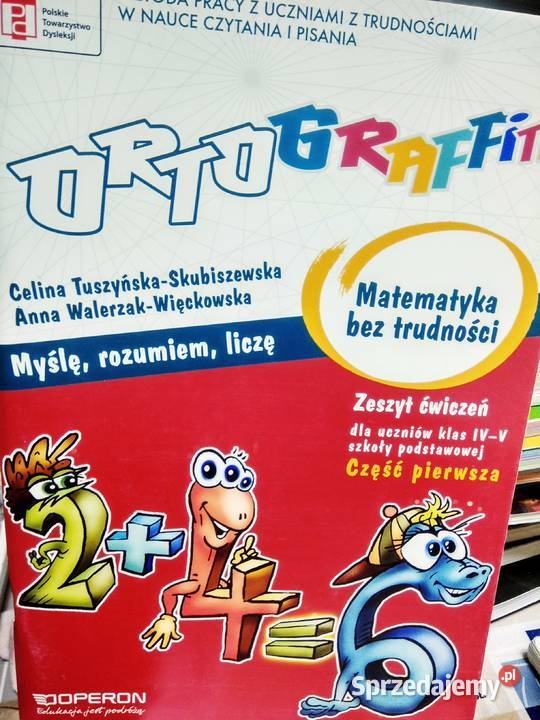 Ortograffiti matematyka bez trudności Operon Warszawa