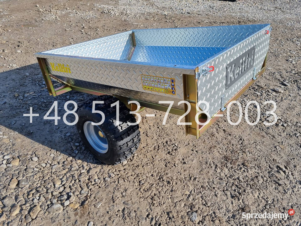 Przyczepa z wywrotem ATV 500 Kellfri Gołaczewy
