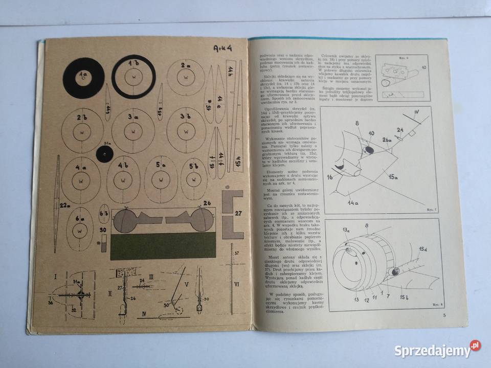 Mały Modelarz 51986 Japoński samolot Nakajima Dąbrowa Górnicza