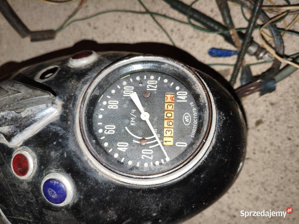 Lampa Przednia z instalacją elektryczną K750 sprzedam