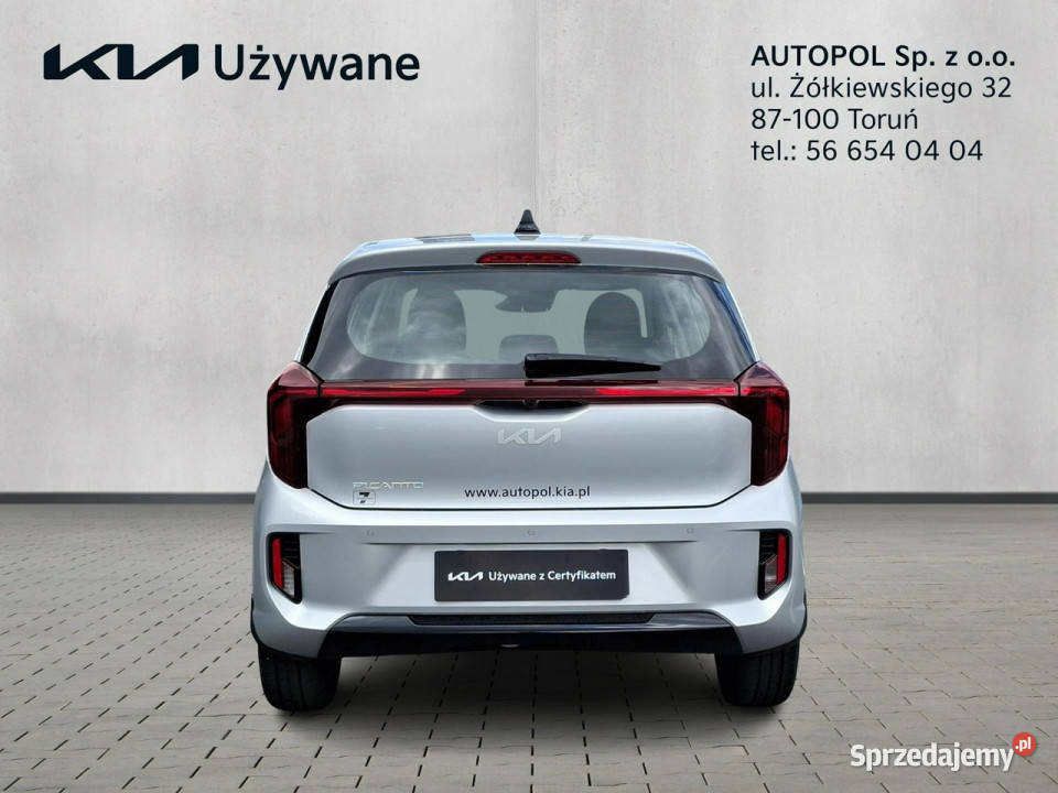 Kia Picanto Wersja L FV23 serwisowany w ASO demo autoalarm Toruń sprzedam