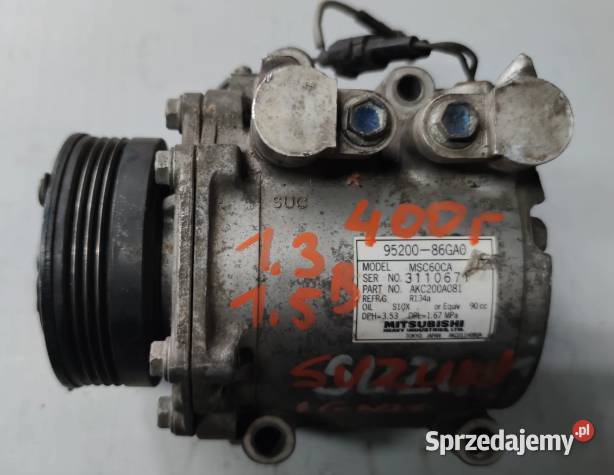 Sprężarka Klimatyzacji Suzuki 13 B 9520086GA0 Suchedniów