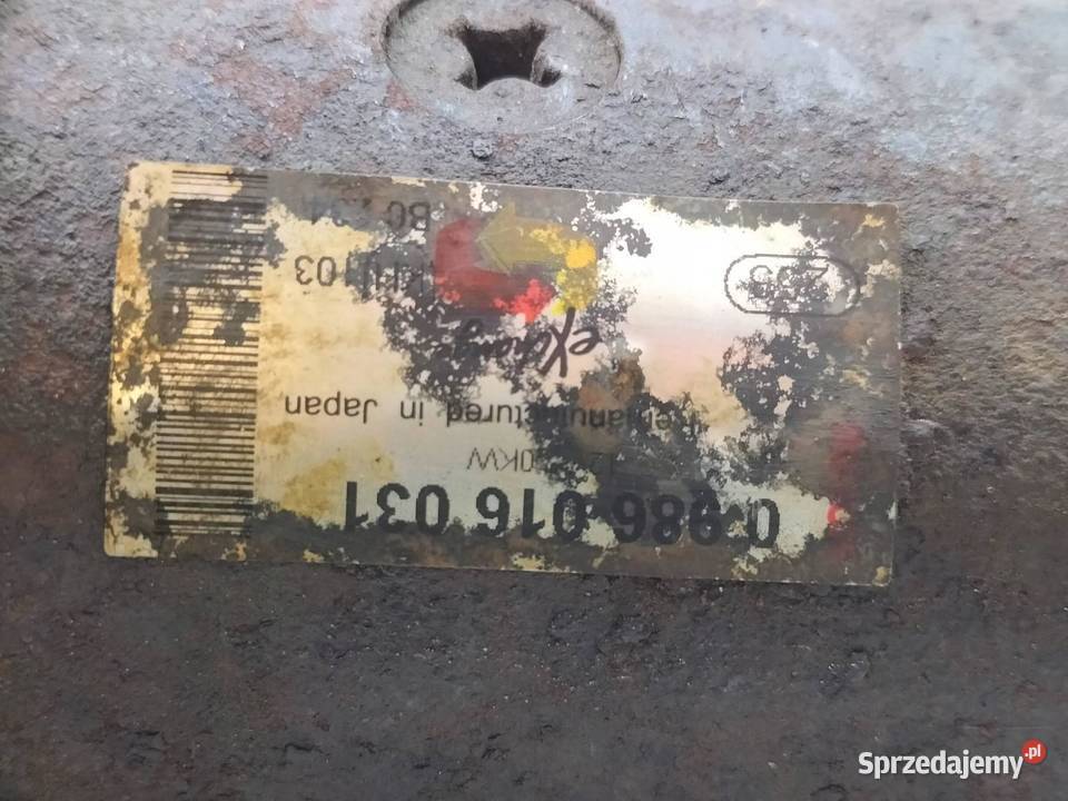 ROZRUSZNIK 0986016031 27 TD Nissan Terrano II