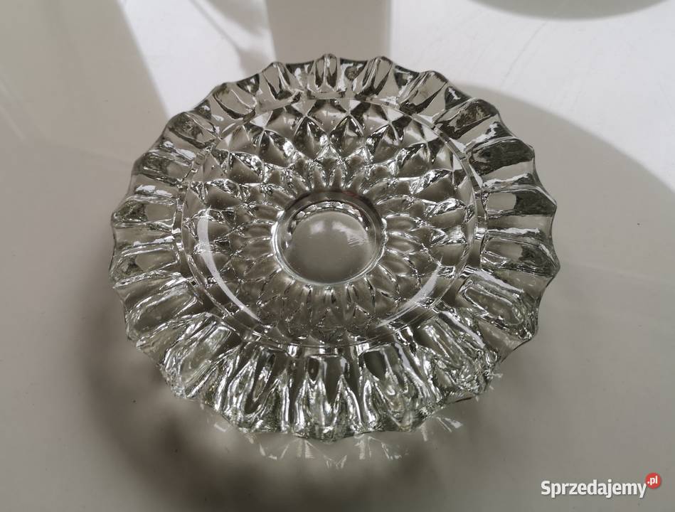 Popielniczka kryształowa vintage PRL Pozostałe Toruń