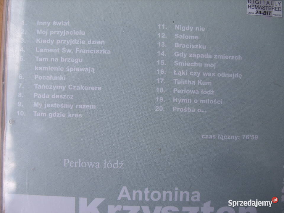 Ballada CD ANTONINA KRZYSZTONPERLOWA LODZ Wołów