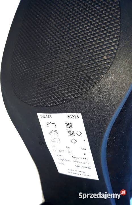 39 botki damskie Simply Be 25 czarne zamszowe 25cm Półbuty Szczerbice