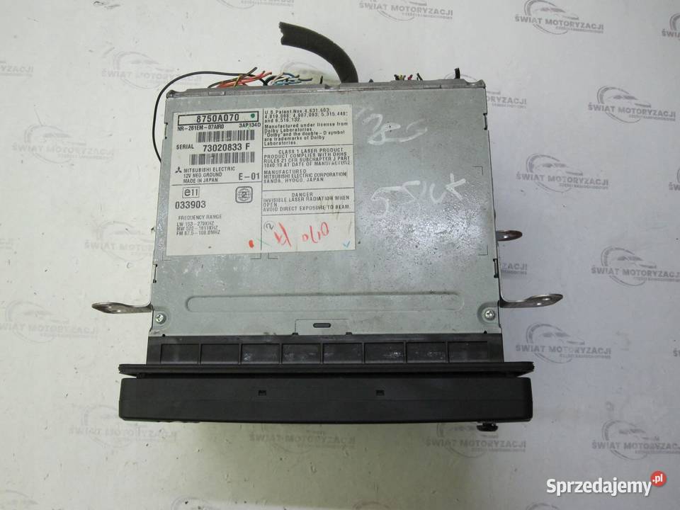 OUTLANDER II 07r panel radia 8750A070 7302083FF