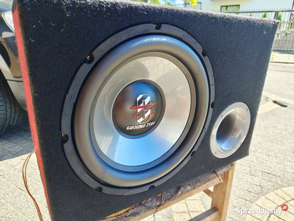 Skrzynia basowa bassowa subwoofer Ground Zero Niegowonice sprzedam